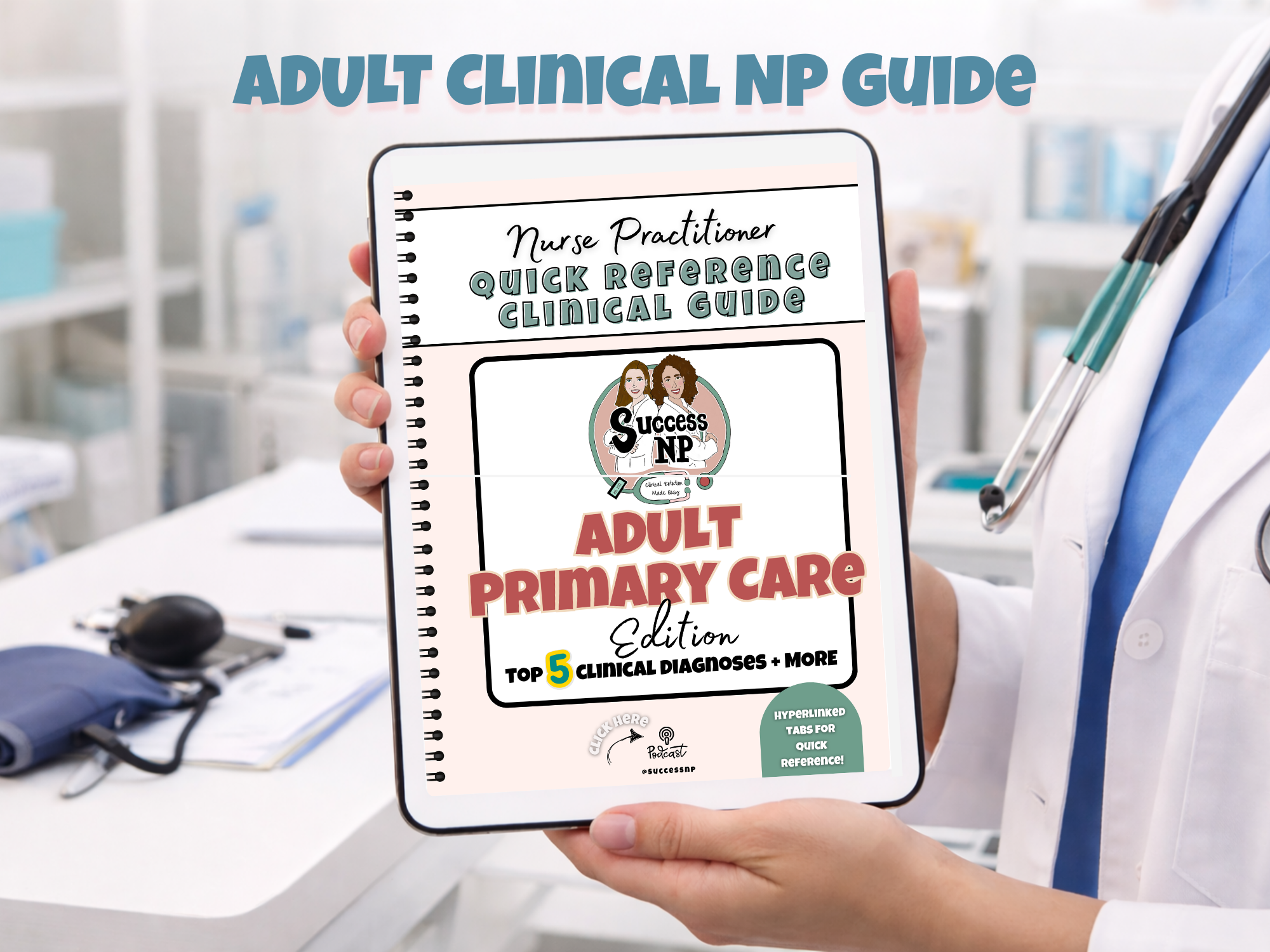 Adult/Geriatric Nurse Practitioner Quick Clinical Guide & Study Reference | Essential NP Resources