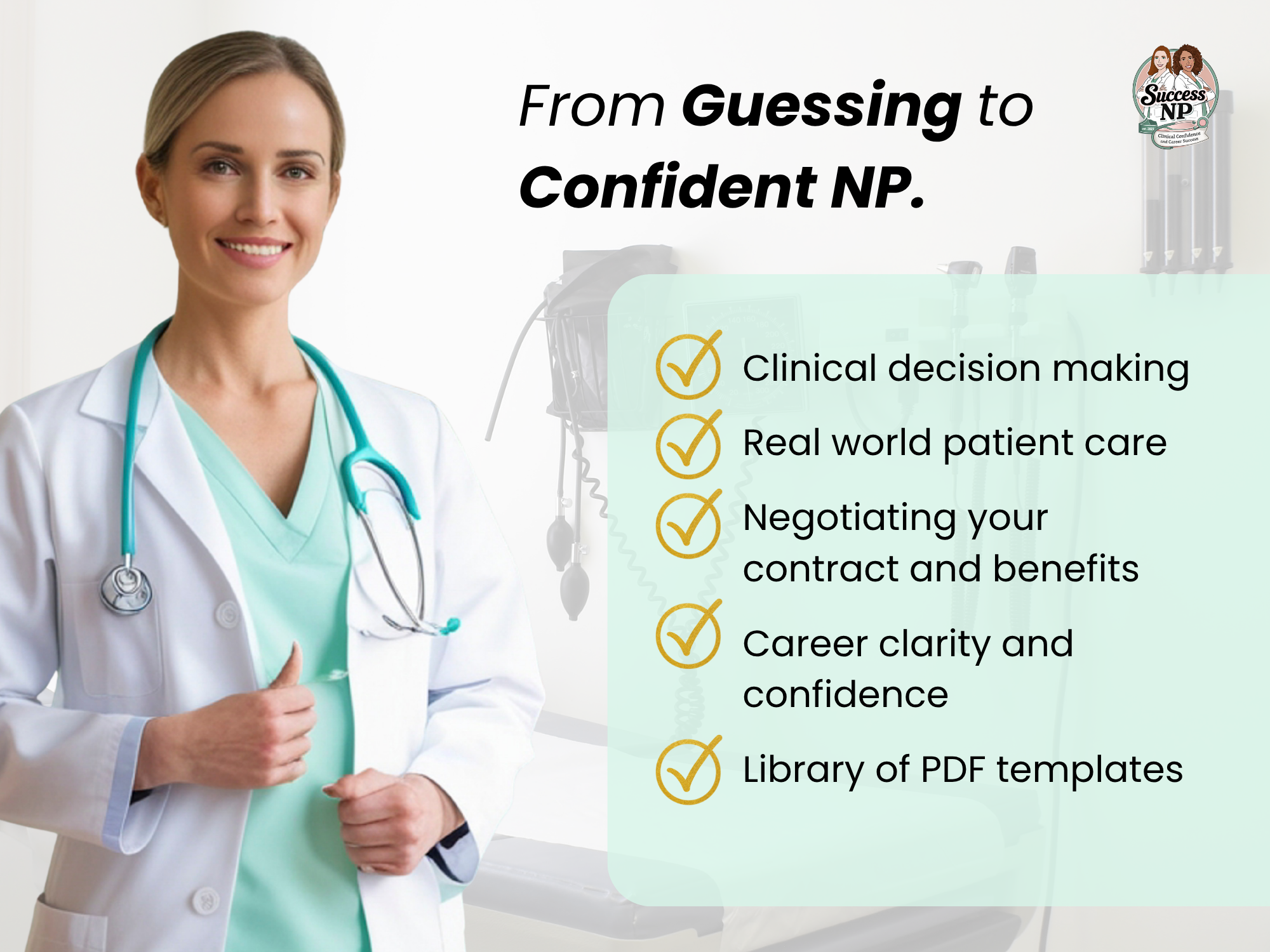 Complete NP Playbook | Clinical Confidence, Career Mastery Course plus Family Primary NP Clinical Guide (Digital Download | PDF) - Image 3