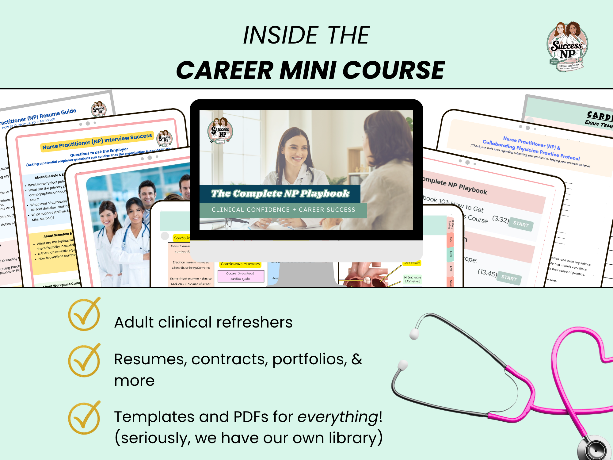 Complete NP Playbook | Clinical Confidence, Career Mastery Course plus Family Primary NP Clinical Guide (Digital Download | PDF) - Image 6